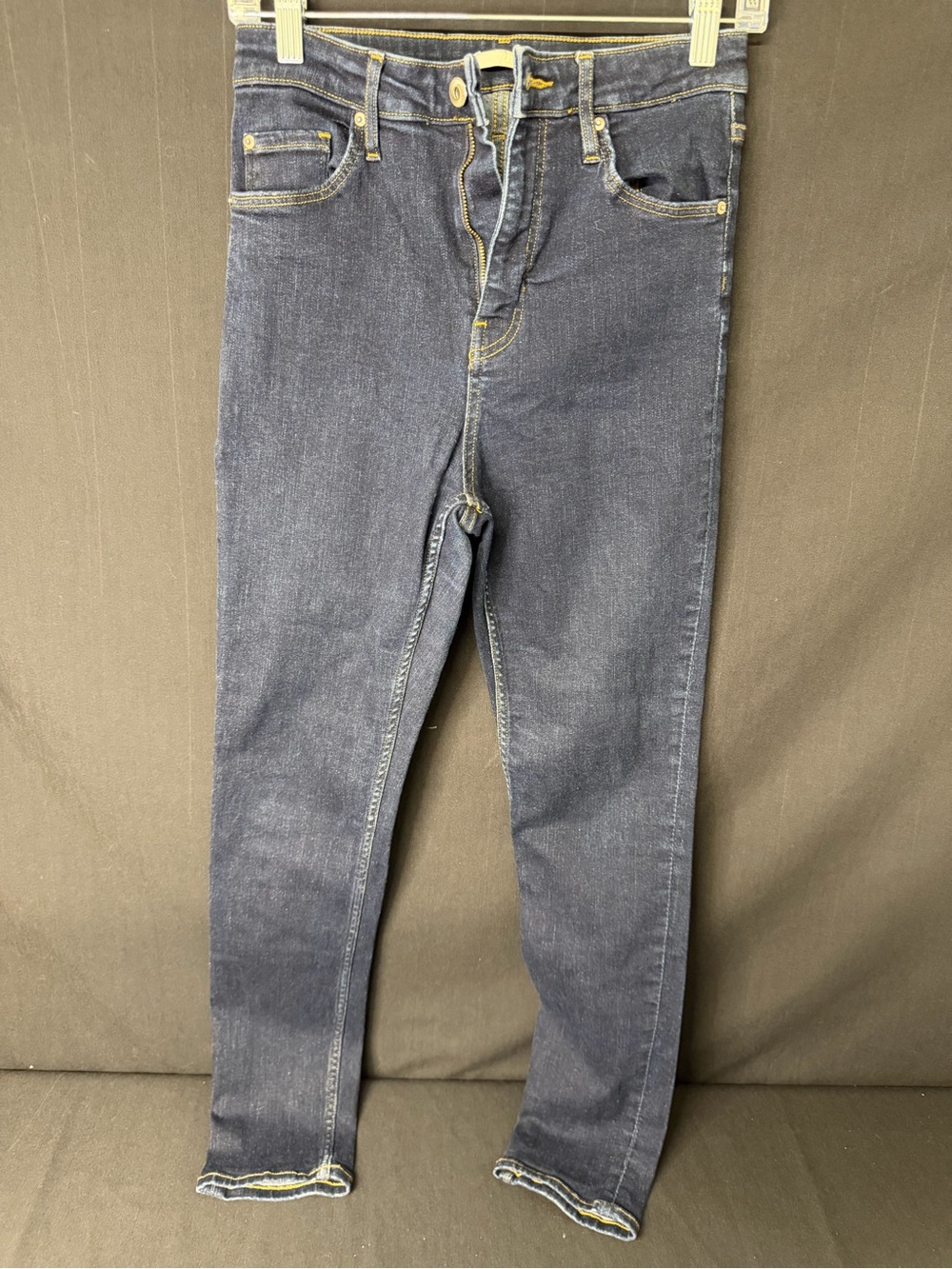 H&M Women’s Skinny Jeans Size 10 Dark Wash Stretch Denim